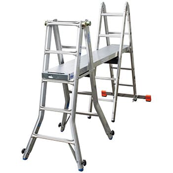 Krause Stabilo teleskopske zglobne merdevine sa 4 produživa kraka 4x5 gazišta 133984 - slika 7