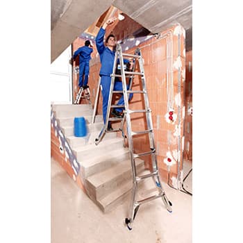 Krause Stabilo teleskopske zglobne merdevine sa 4 produživa kraka 4x5 gazišta 133984 - slika 9