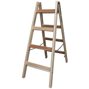 Krause Stabilo drvene merdevine 2x4 gazišta 170064 - slika 3