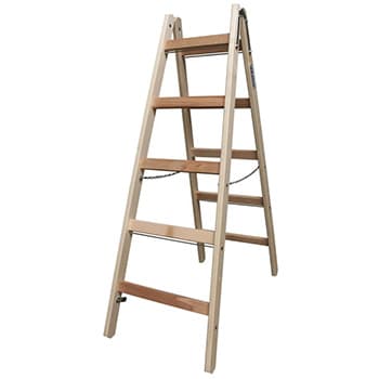 Krause Stabilo drvene merdevine 2x5 gazišta 170071 - slika 8