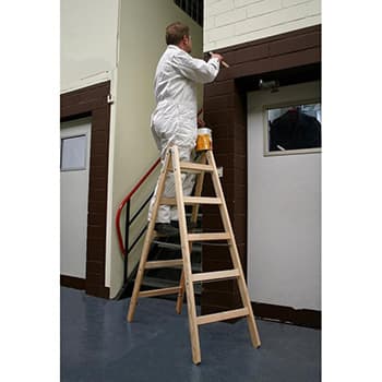 Krause Stabilo drvene merdevine 2x5 gazišta 170071 - slika 9