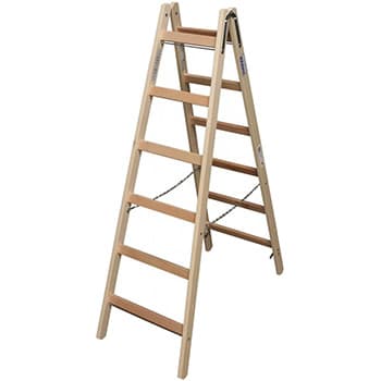 Krause Stabilo drvene merdevine 2x6 gazišta 170088 - slika 6