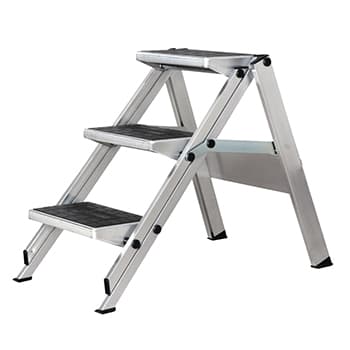 Krause Monto sklopive merdevine 3 gazišta 810236 - slika 2