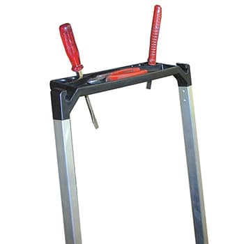 Krause Monto sklopive merdevine sa podešavajućim rukohvatom 4 gazišta 810267 - slika 3