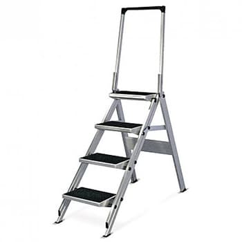Krause Monto sklopive merdevine sa podešavajućim rukohvatom 4 gazišta 810267 - slika 5