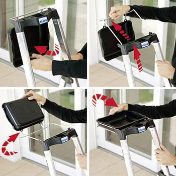 Krause Monto kućne merdevine Secury 4 gazišta 126528 - slika 5