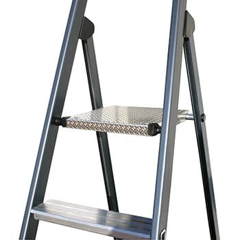 Krause Monto kućne merdevine eloksirane SePro 6 gazišta 124203 - slika 2