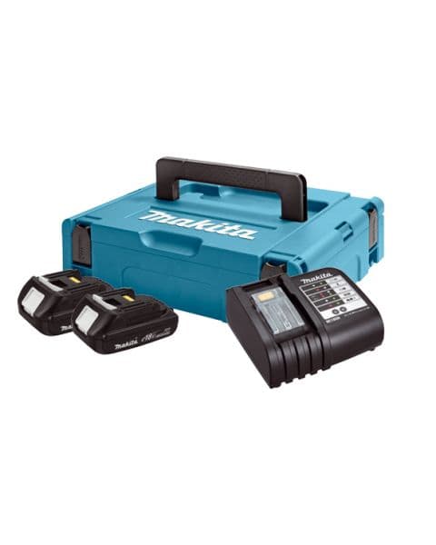 Makita Set baterija i punjač Power source kit BL1815Nx2, DC18SDx1 197136-5 - slika 2