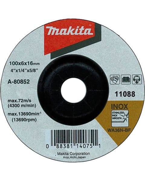 Makita Brusni disk sa presovanim centrom A-80852 - slika 2