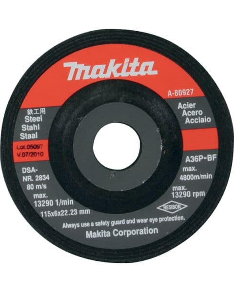 Makita Brusni disk sa presovanim centrom A-80927 - slika 2