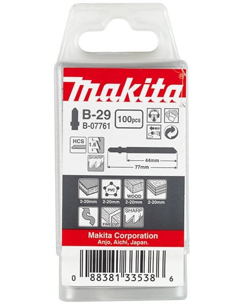 Makita List za ubodnu testeru, za drvo B-07761 - slika 2