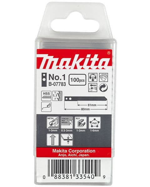 Makita List za ubodnu testeru, za metal B-07783 - slika 2