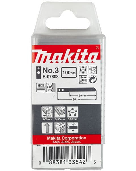 Makita List za ubodnu testeru B-07814 - slika 2
