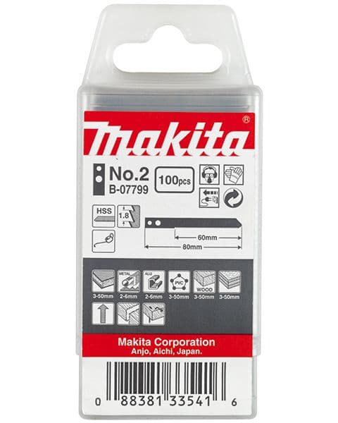 Makita List za ubodnu testeru B-07858 - slika 2