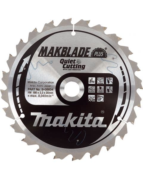 Makita List za testeru od tvrdog metala, MAKBlade Plus, sa 24 zubaca B-08604 - slika 2