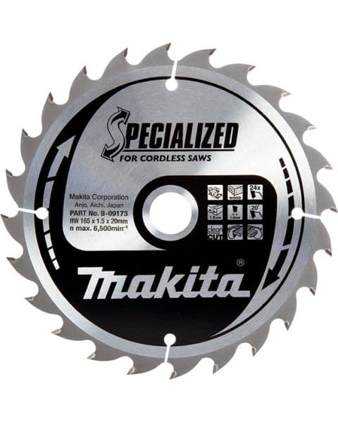 Makita List za testeru od tvrdog metala, sa 24 zubaca B-09173 - slika 2