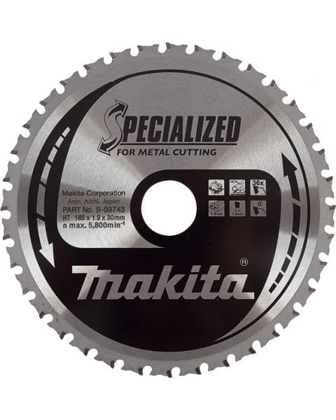 Makita List za testeru od tvrdog metala, sa 36 zubaca B-09743 - slika 2