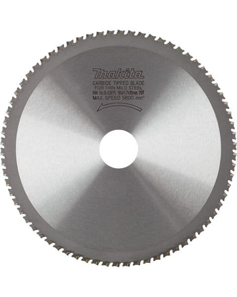 Makita List za testeru od tvrdog metala 185/30mm sa 70 zubaca (B-09771) - slika 2