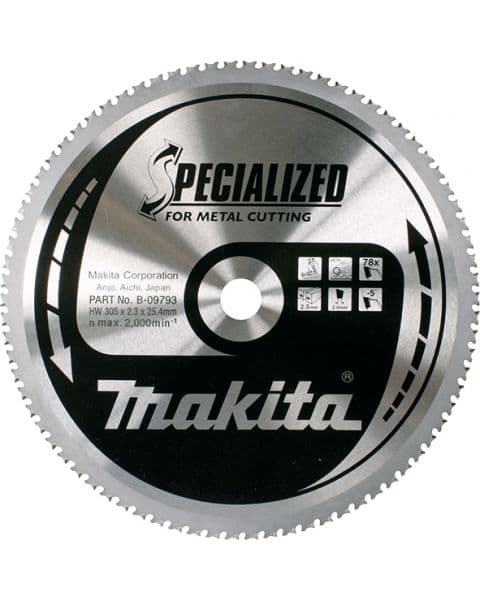 Makita List za testeru od tvrdog metala 305/25.4mm sa 78 zubaca (B-09793) - slika 2
