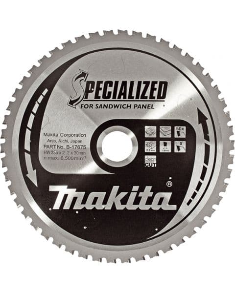 Makita List za testeru od tvrdog metala, sa 50 zubaca B-17675 - slika 2