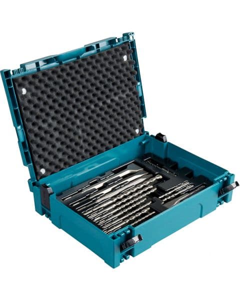 Makita Makpac burgija i dleta za SDS-plus hamere 5,0-7,0x110 mm/5,5-10,0x160 mm/8-10x210 mmm/14x260 mm/17 kom. B-52059 - slika 2