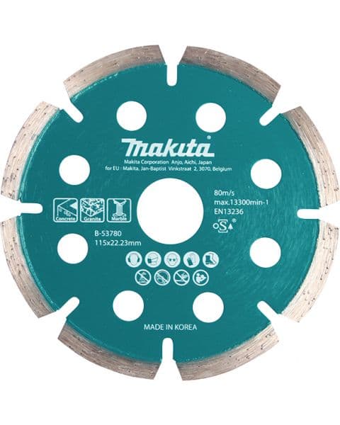Makita Diamond Wheel 115mm AC/DC for Concrete, Granite B-53780 - slika 2