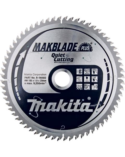 Makita List za testeru od tvrdog metala, za drvo AC/DC B-56502 - slika 2
