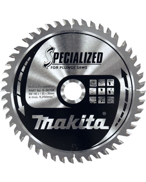 Makita List za testeru od tvrdog metala, za drvo AC/DC B-56708 - slika 2
