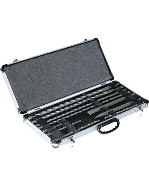 Makita Set burgija i dleta SDS-Plus 6x110 mm/8x160 mm/10-12x210 mm/10-20x460 mm/10 kom. D-42385 - slika 2