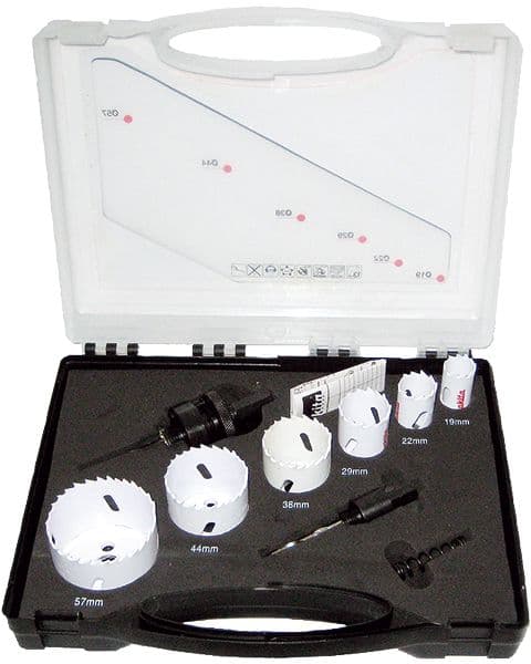 Makita HSS-BiM komplet krunastih testera za vodoinstalatere, 6 kom ( fi19, 22, 29, 38, 44, 57)  - slika 2