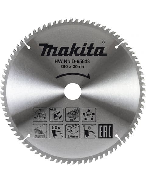 Makita TCT list testere D-65648 - slika 2
