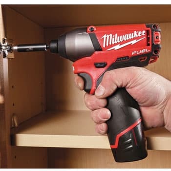 Milwaukee aku odvijač udarni 1/4 12V 2Ah M12 CID-202C 4933440405 - slika 4