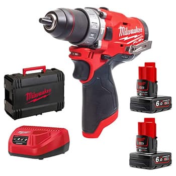 Milwaukee akumulatorska bušilica odvijač 12V 6Ah M12 FPD-602X - slika 2