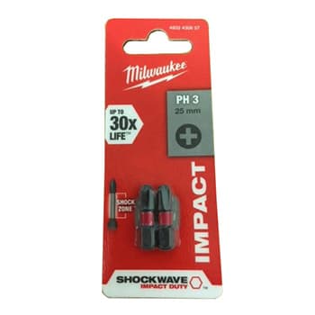 Milwaukee bitsevi krstasti PH ojačani - udarni PH3 2 kom 4932430857 - slika 2