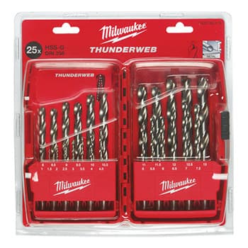 Milwaukee burgije 1-13mm 25/1 HSS-G 4932352376 - slika 2