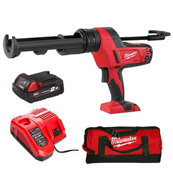 Milwaukee akumulatorski pištolj za patrone 18V 2Ah C18 PCG/310C-201B - slika 2