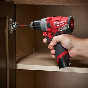 Milwaukee aku set - vibraciona bušilica-odvijač 12V + aku alat za pop nitne 12V + punjač + 2 baterije + kofer M12 FPP2S-422X SET - slika 8