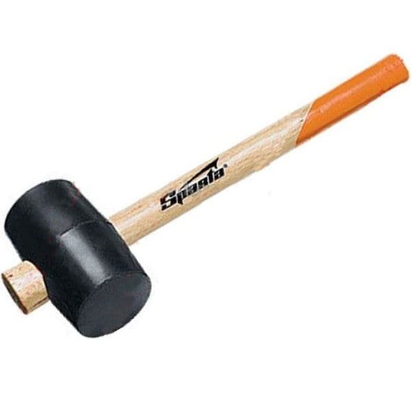 Gumeni čekić 680, sa drvenom drškom Sparta 111555 - slika 2