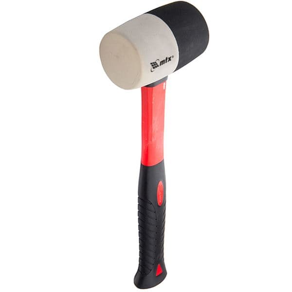 Gumeni čekić 680, sa fiber drškom MTX 111729 - slika 2
