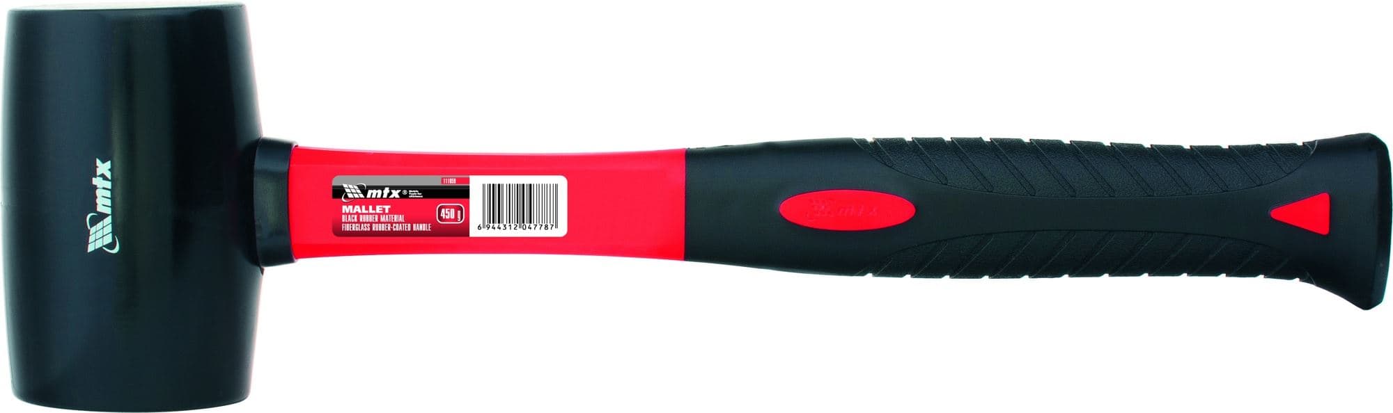 Gumeni čekić 450g, sa fiber drškom MTX 111859