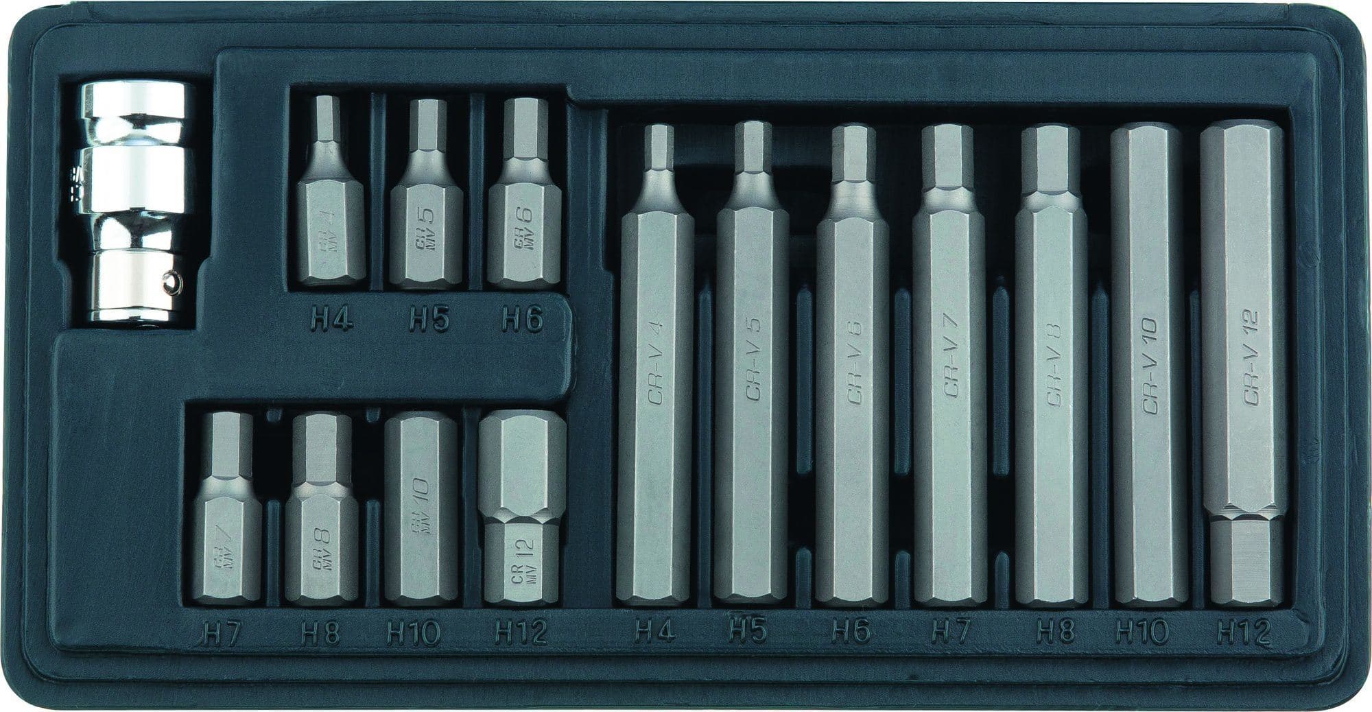 Set bitova inbus 1/2 , 10mm, 15 delova MTX 113139