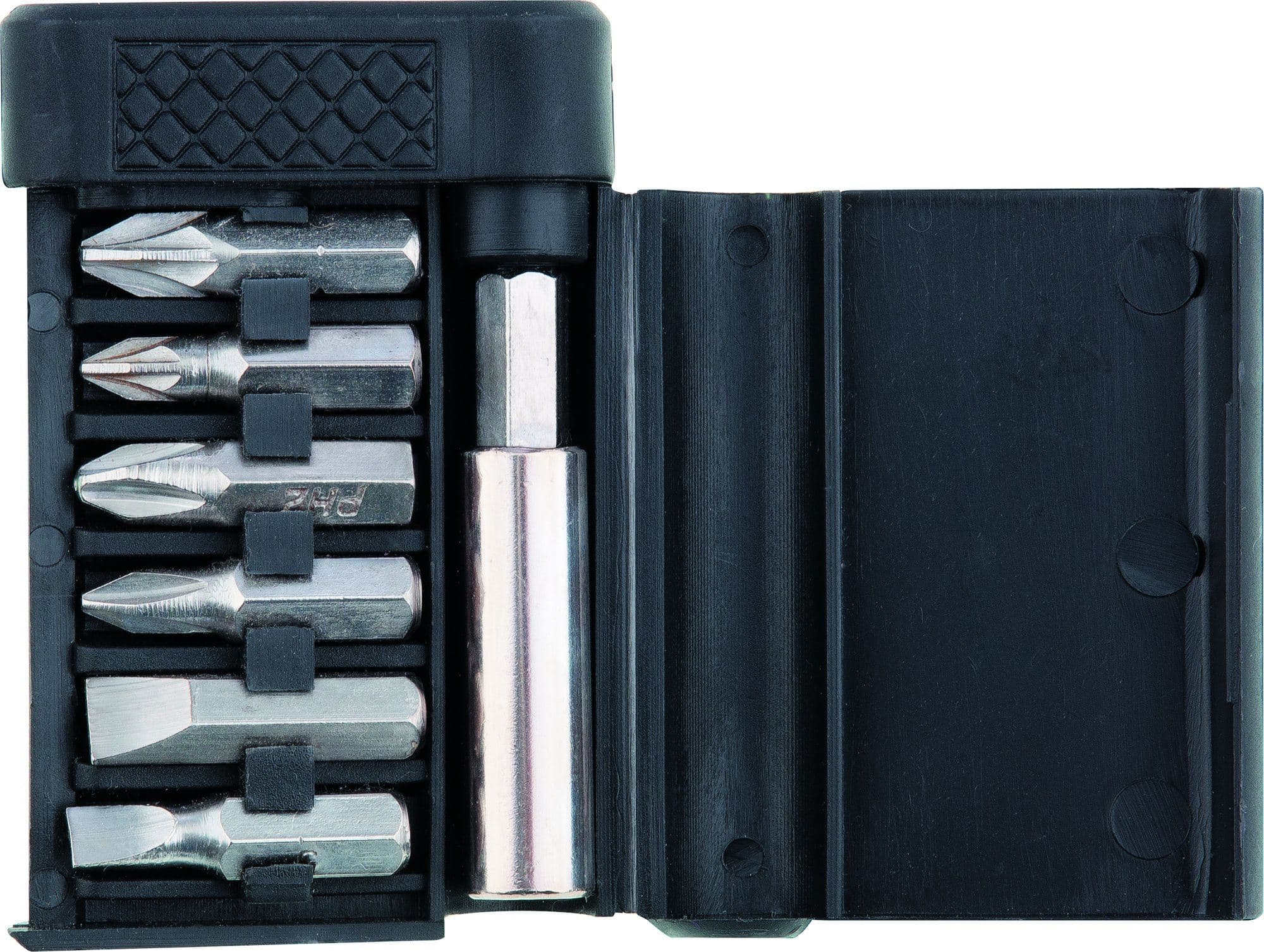 Set bitova sa magnetnim adapterom , 45X čelik, 7 delova u plastičnoj kutiji Sparta 113945