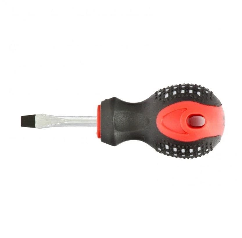 Odvijač SL 5,0 x 38mm, od CrV čelika, sa anti-slip drškom MTX 114029