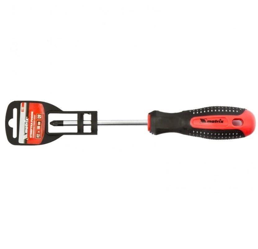 Odvijač PZ 2 x 100mm, od CrV čelika, sa anti-slip drškom MTX 114039
