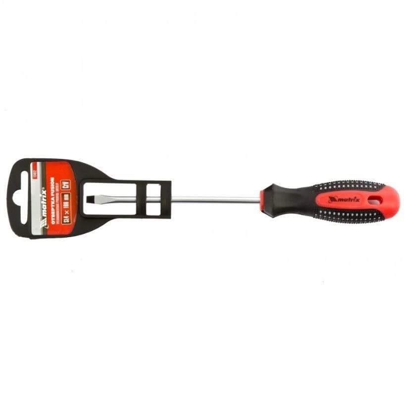Odvijač SL 4,0 x 150mm, od CrV čelika, sa anti-slip drškom MTX 114149