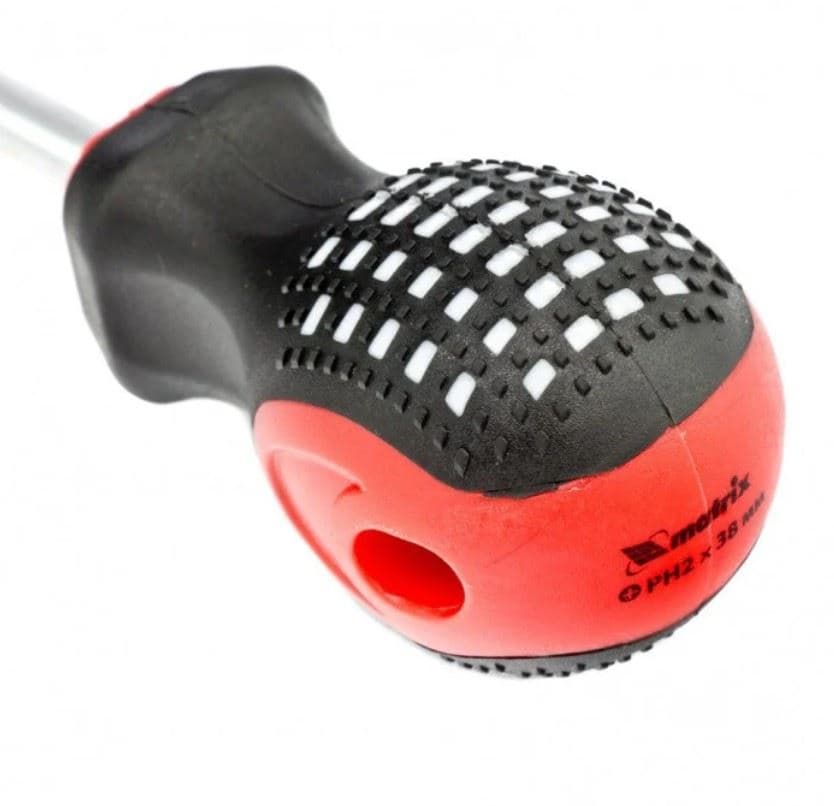 Odvijač PH 2 x 38mm, od CrV čelika, sa anti-slip drškom MTX 114319 - slika 2