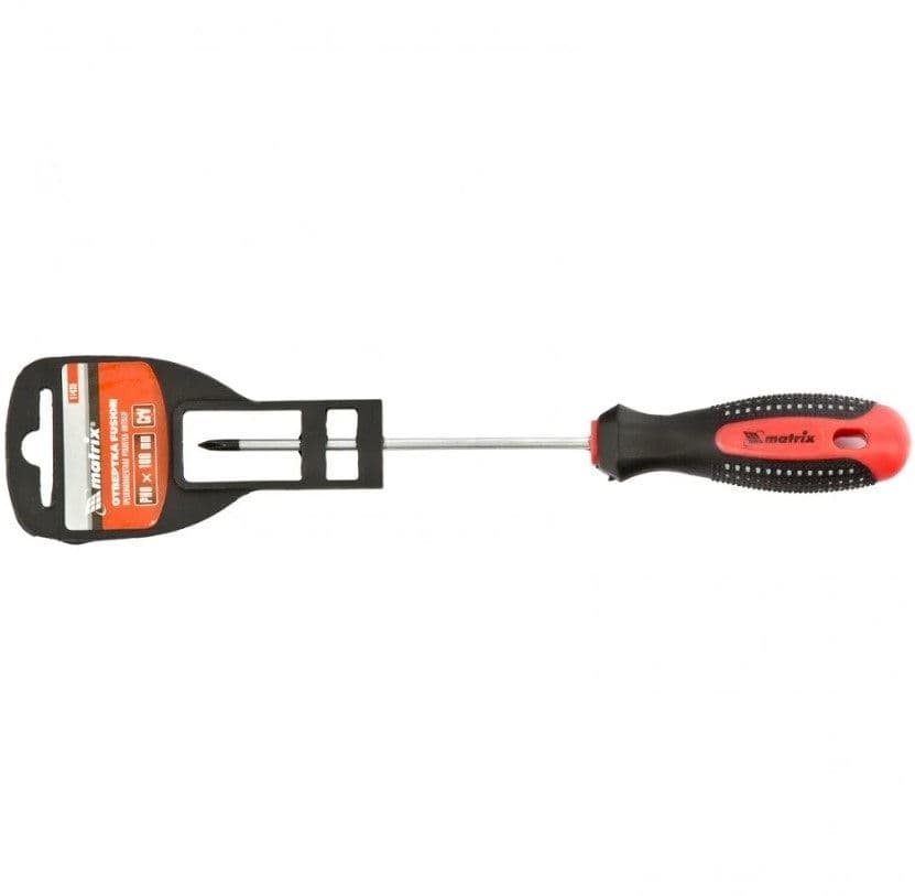 Odvijač PH 0 x 100mm, od CrV čelika, sa anti-slip drškom MTX 114359