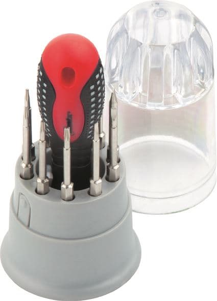 Precizni odvijač sa nastavcima, set od 11 delova MTX 115829