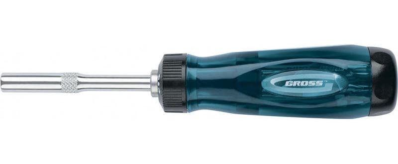 Set odvijača sa bitovima, 12 delova, S2 Gross 11603