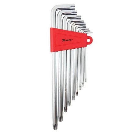 Set Torx ključeva dugačkih T10-T50, 9 delova, CrV čelik MTX 123079